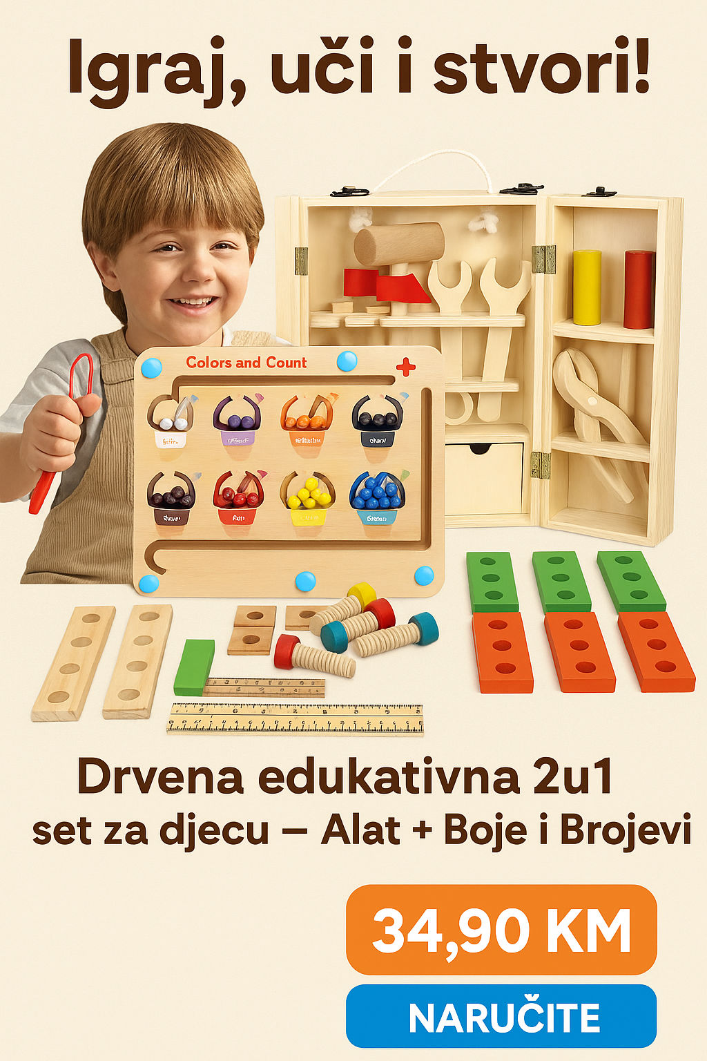 Edukativna tabla za djecu