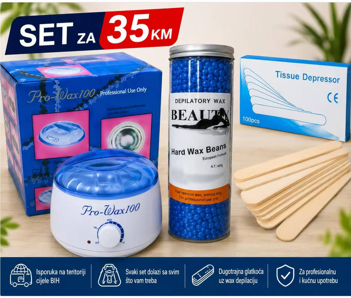 set za depilaciju