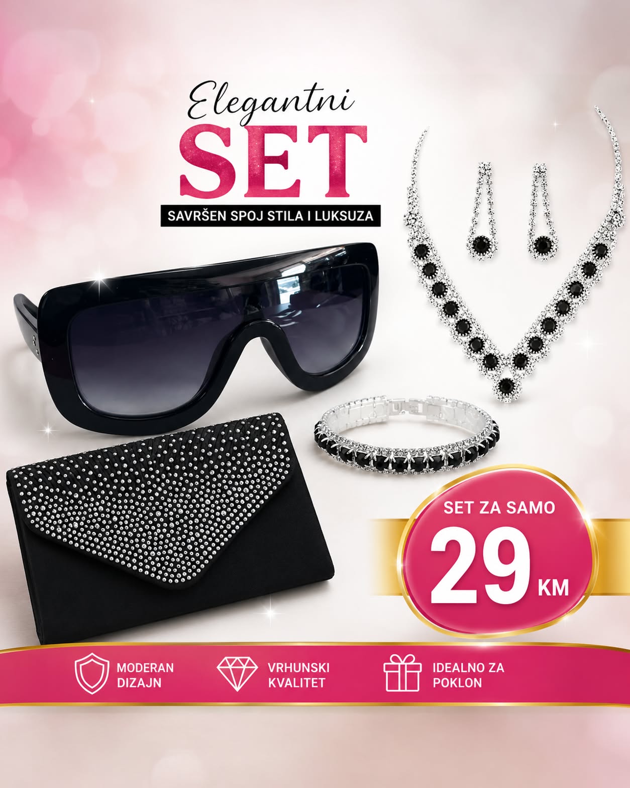 ženski luksuzni set