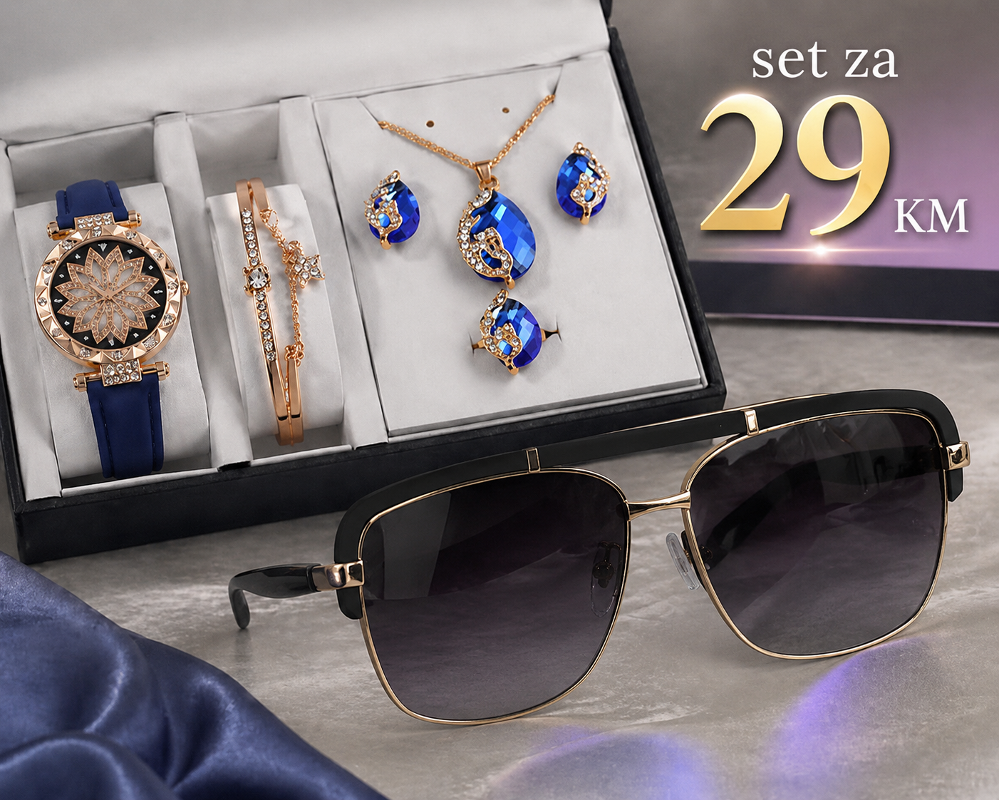 Elegantni set + naočale