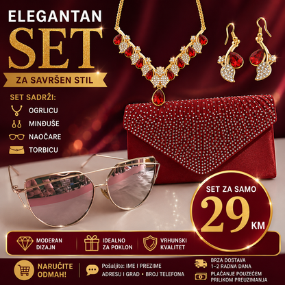 ženski luksuzni set