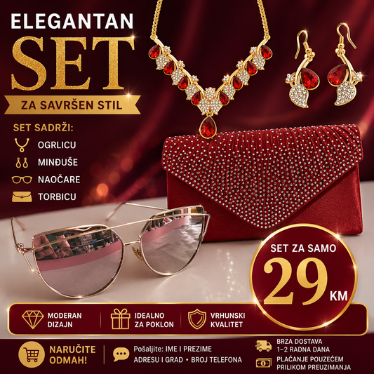 ženski luksuzni set
