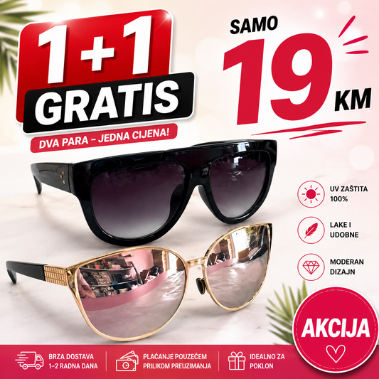 Naočare 1+1 gratis
