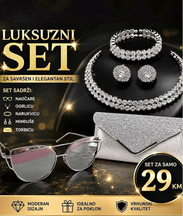 ženski luksuzni set