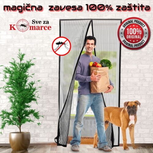 Magnetni komarnik za vrata